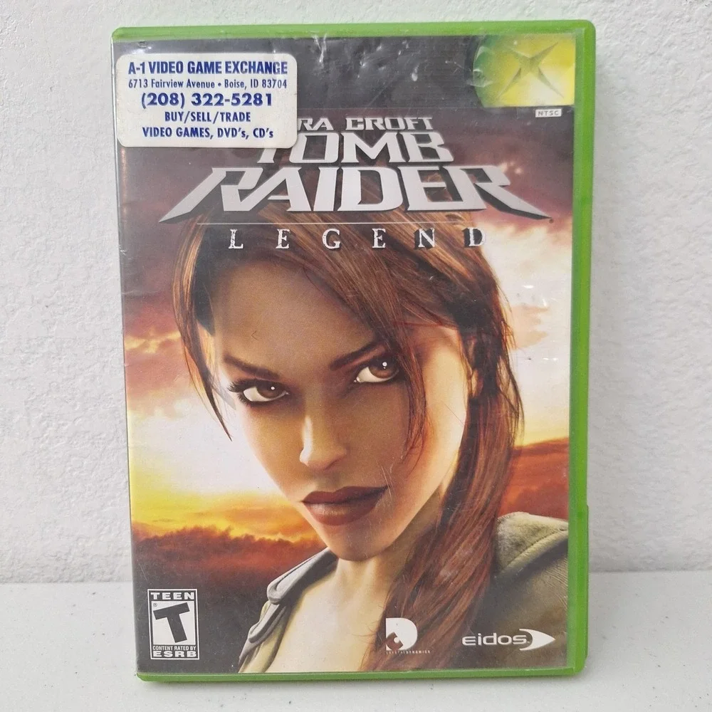 Lara Croft: Tomb Raider Legend (Xbox 360) W/ Original Case No Manual See Desc.